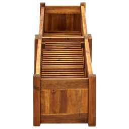 Berkfield Home Garden Raised Bed Acacia Wood 150x30x25 cm in Brown - Size: 150 x 30 x 25 cm - thumbnail 3