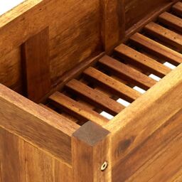 Berkfield Home Garden Raised Bed Acacia Wood 150x30x25 cm in Brown - Size: 150 x 30 x 25 cm - thumbnail 5