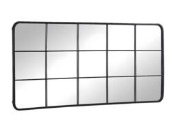 Vente-unique Industrial Metal Window Mirror - L60 X H140 Cm - Black - SCIARA - thumbnail 6