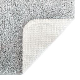 Berkfield Home 2 Piece Bath Mat Set Grey Polypropylen Non-Slip - Size: Medium - thumbnail 6