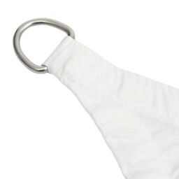 Berkfield Home Sunshade Sail Oxford Fabric Square 2x2 m White - thumbnail 5