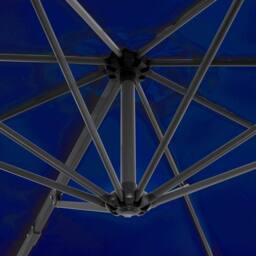 Berkfield Home Cantilever Umbrella with Aluminium Pole Azure Blue 300 cm - thumbnail 5