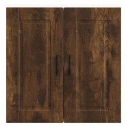 Berkfield Home Kitchen Wall Cabinet Porto Concrete Grey Engineered Wood - thumbnail 6