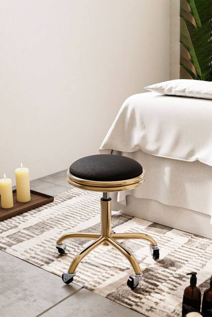 Living and Home Rotating Lift Barber Shop Rolling Stool Cosmetic Stool - image 1