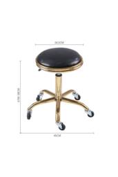 Living and Home Rotating Lift Barber Shop Rolling Stool Cosmetic Stool - thumbnail 6