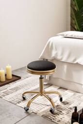 Living and Home Rotating Lift Barber Shop Rolling Stool Cosmetic Stool - thumbnail 1