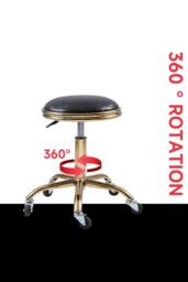 Living and Home Rotating Lift Barber Shop Rolling Stool Cosmetic Stool - thumbnail 5