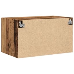 Berkfield Home Wall Cabinet Old Wood 70x42, 5x40 cm Engineered Wood in Brown - thumbnail 5