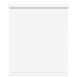 Berkfield Home Storage Box White 30x35x35 cm Engineered Wood - Size: 30 x 35 x 35 cm - thumbnail 4