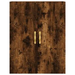Berkfield Home Wall Mounted Cabinets 2 pcs Smoked Oak 69.5x34x90 cm in Brown - thumbnail 6