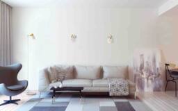 Netlighting Doria Single Spotlight White Structure Brass Elements - thumbnail 2