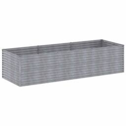 Berkfield Home Garden Raised Bed 290x100x69 cm Corten Steel in Brown - Size: 290 x 100 x 69 cm - thumbnail 1