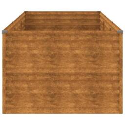 Berkfield Home Garden Raised Bed 290x100x69 cm Corten Steel in Brown - Size: 290 x 100 x 69 cm - thumbnail 5