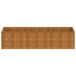 Berkfield Home Garden Raised Bed 290x100x69 cm Corten Steel in Brown - Size: 290 x 100 x 69 cm - thumbnail 4