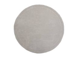 Vente-unique Round Medium-Pile Rug - 200 X 200 Cm - Taupe - VELINA - Size: 200 cm x 200 cm - thumbnail 2