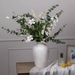 Lemon Pavilion Furniture and Decor Florida Clematis - Plastic - L25 x W25 x H77 cm - White - thumbnail 7