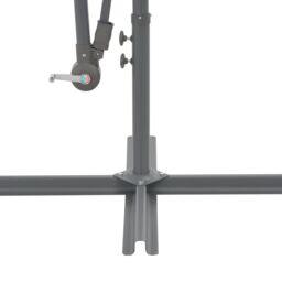 Berkfield Home Cantilever Umbrella with Aluminium Pole 300 cm Blue - thumbnail 5