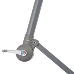 Berkfield Home Cantilever Umbrella with Aluminium Pole 300 cm Blue - thumbnail 6