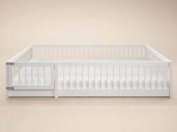 Flair Imogen Small Double Toddler Bed in White - thumbnail 4