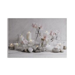 Art for the Home Serenity LED Canvas in Brown - thumbnail 1