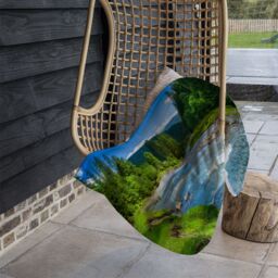 Benjamin Tate Design beautiful scenery Designer Blanket in Natural - Size: 120 cm x 150 cm - thumbnail 3