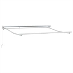 Berkfield Home Retractable Awning Manual Anthracite & White 350x200 cm - thumbnail 5