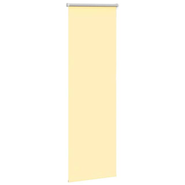 Berkfield Home Roller Blind Blackout Yellow 40x150 cm Fabric Width 35.7 cm Polyester - image 1