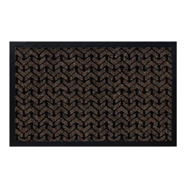 RugsX Antislip Dunlop Doormat in Brown - Size: 50 cm x 80 cm - image 1