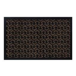 RugsX Antislip Dunlop Doormat in Brown - Size: 50 cm x 80 cm - thumbnail 1