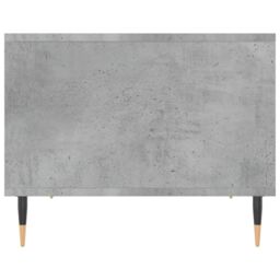 Berkfield Home Coffee Table Concrete Grey 60x50x40 cm Engineered Wood - Size: 60 x 50 x 40 cm - thumbnail 5