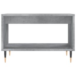 Berkfield Home Coffee Table Concrete Grey 60x50x40 cm Engineered Wood - Size: 60 x 50 x 40 cm - thumbnail 4