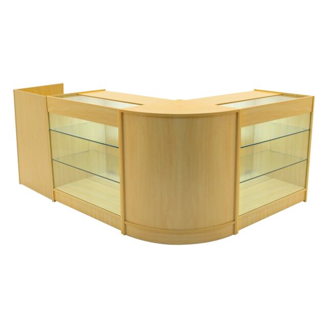 Monstershop Aries LED Shop Counter Set CM60, TB60 & 2 x K900 - Maple in Beige - image 1