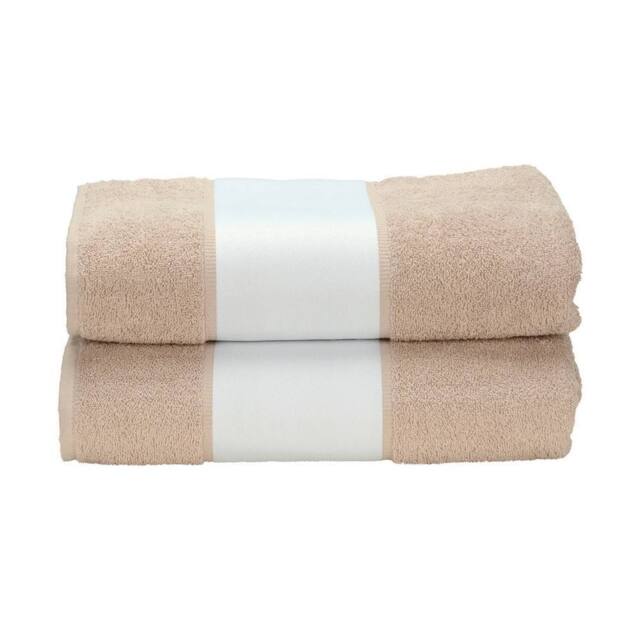 ARTG Subli-Me Bath Towel in Light Sand - image 1