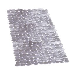 mysmartbuy Pebble Design Anti-Slip Bath or Shower Mat with Suction Cups - Non-Slip Mosaic Surface for Bathtub or Shower Tray - L70 x W35cm in Clear - thumbnail 2