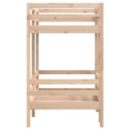 Berkfield Home Bunk Bed without Mattress 90x190 cm Single Solid Wood Pine in Brown - thumbnail 6