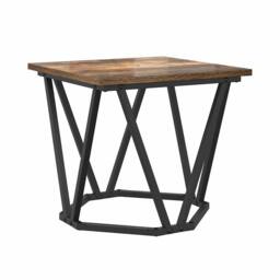 Berkfield Home Versatile 2 Piece Side Table Set Smoked Oak Engineered Wood in Brown - thumbnail 6