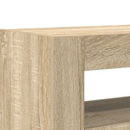 Berkfield Home Sideboard Sonoma oak Engineered wood 116 x 30 x 75 cm Sideboard in Brown - thumbnail 9