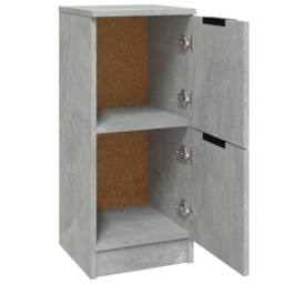 Berkfield Home Sideboard Concrete Grey 30x30x70 cm Engineered Wood - Size: 30 x 30 x 70 cm - thumbnail 6