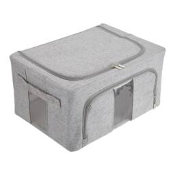 EONLION 66L Storage Box for Clothes in Grey - Size: 500mm - thumbnail 5