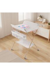 Living and Home Versatile Folding Baby Changing Table in Grey - thumbnail 3