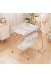 Living and Home Versatile Folding Baby Changing Table in Grey - thumbnail 5