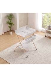 Living and Home Versatile Folding Baby Changing Table in Grey - thumbnail 1