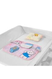 Living and Home Versatile Folding Baby Changing Table in Grey - thumbnail 8