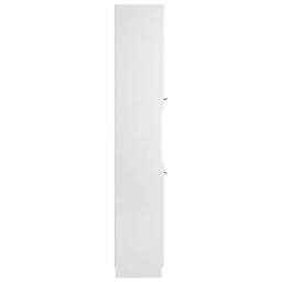 Berkfield Home Bathroom Cabinet White 32x34x188.5 cm Engineered Wood - thumbnail 9