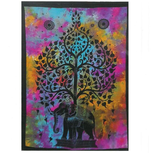 KDMD Cotton Wall Art - Elephant Tree - image 1