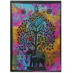 KDMD Cotton Wall Art - Elephant Tree - thumbnail 1