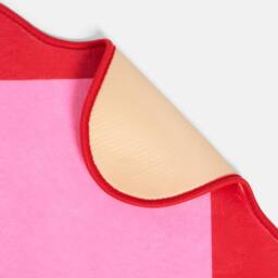 OHS Scallop Edge Rug Soft Non Slip Floor Carpet Area Mat in Bright Pink - Size: 120 cm x 170 cm - thumbnail 6