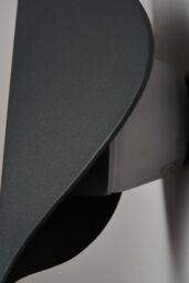 BHS Lighting Lesley LED Leaf Style Outdoor Wall Light in Dark Grey - thumbnail 3