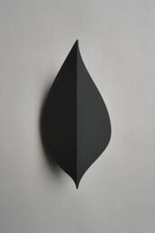 BHS Lighting Lesley LED Leaf Style Outdoor Wall Light in Dark Grey - thumbnail 2