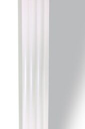 MirrorOutlet New Modern Bright White layered Wall Mirror 5ft6X3ft6 1672mmX1060mm - Size: 1 Pack - thumbnail 5